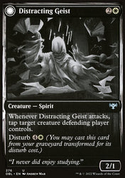 Distracting Geist // Clever Distraction [Innistrad: Double Feature]