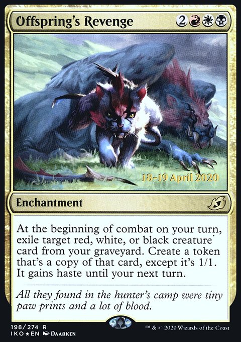 Offspring's Revenge [Ikoria: Lair of Behemoths Prerelease Promos]