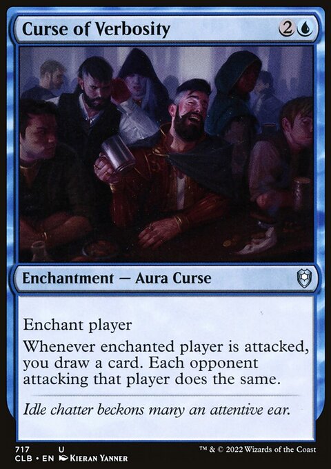 Curse of Verbosity [Commander Legends: Battle for Baldur's Gate]