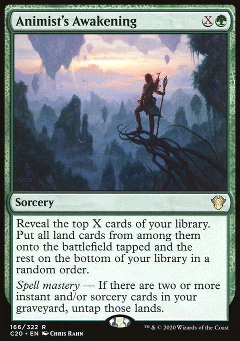 Animist's Awakening [Commander 2020]