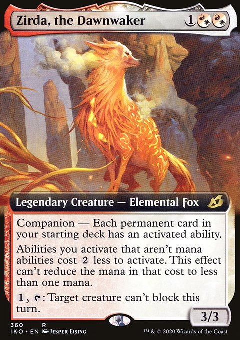 Zirda, the Dawnwaker (Extended Art) [Ikoria: Lair of Behemoths]