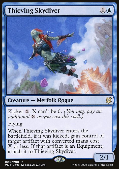 Thieving Skydiver [Zendikar Rising]