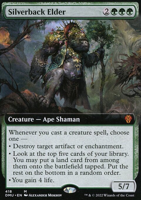Silverback Elder (Extended Art) [Dominaria United]
