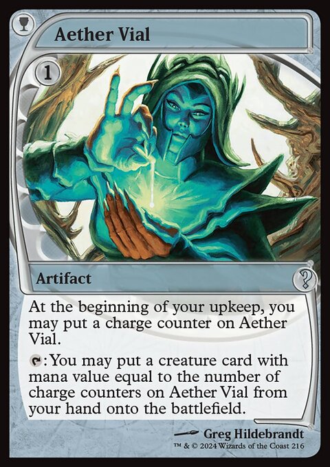 Aether Vial (Future Sight) [Mystery Booster 2]