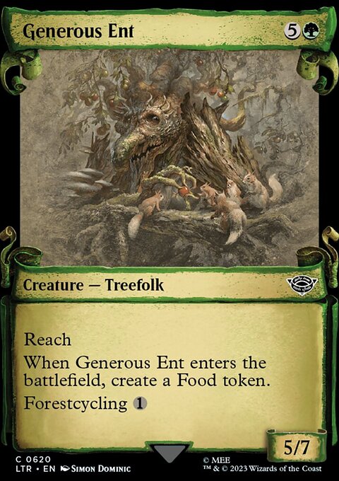 Generous Ent [The Lord of the Rings: Tales of Middle-Earth Showcase Scrolls]