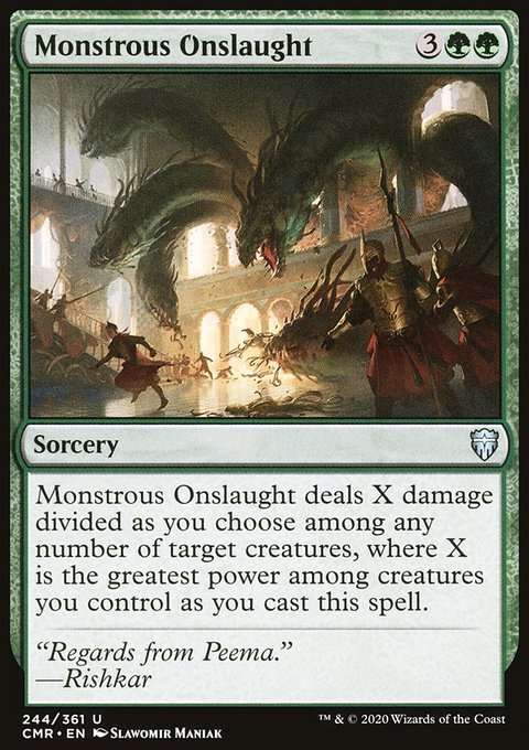 Monstrous Onslaught [Commander Legends]