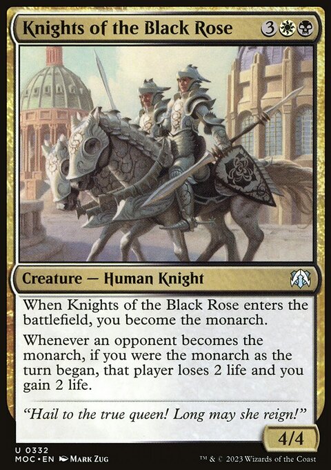 Knights of the Black Rose [March of the Machine Commander]