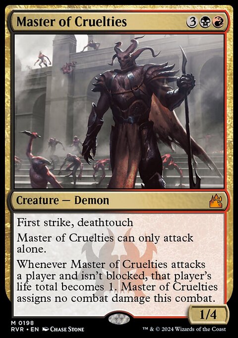 Master of Cruelties [Ravnica Remastered]