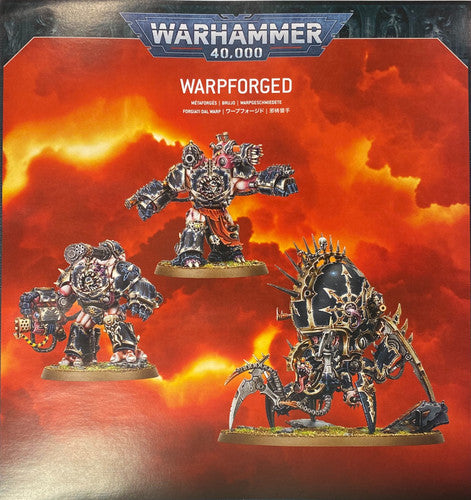 Warhammer 40,000: Chaos Space Marines – Warpforged Venomcrawler and Obliterators - Local pick up only