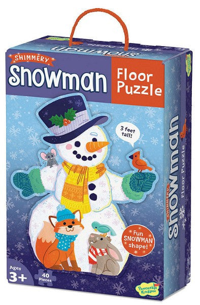 Floor Puzzle Snowman 40 Pieces