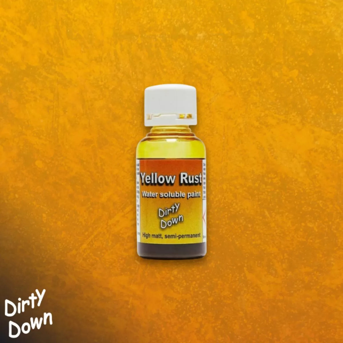 Dirty Down Paint Effects 25ml - YELLOW RUST