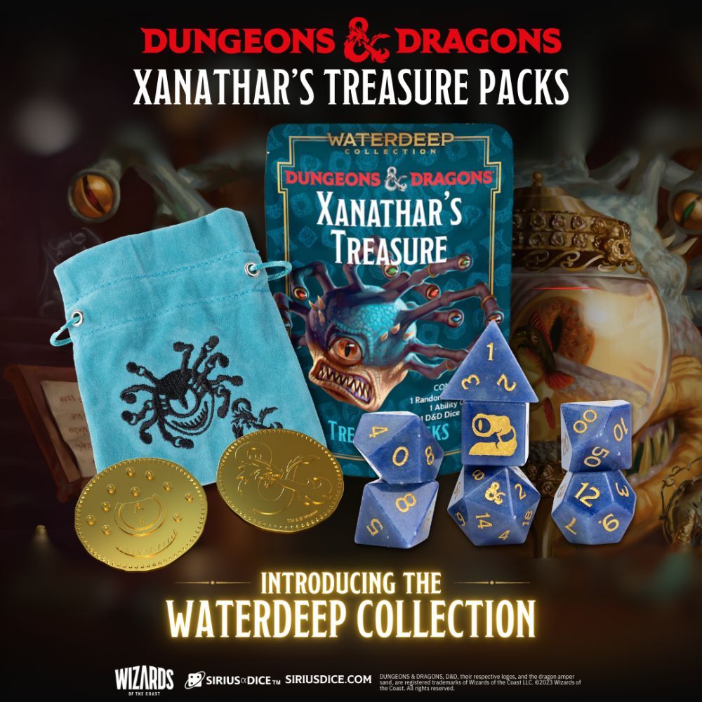 Sirius Dice - D&D Xanathar's Treasures Blind Box PDQ