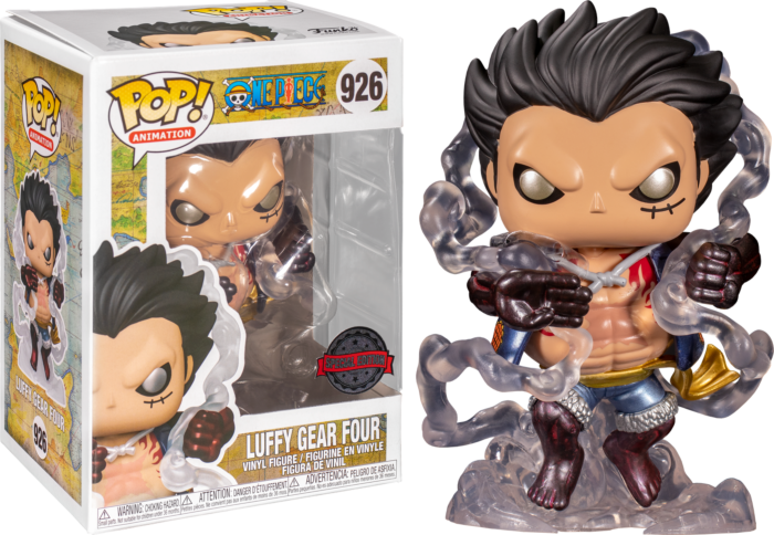 Luffy Gear Four (Metallic Special Edition) #926 One Piece Pop! Vinyl