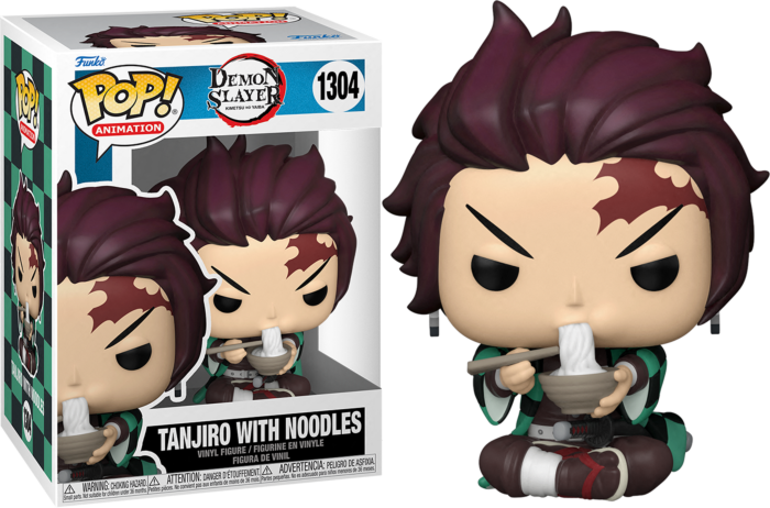 Tanjiro with Noodles #1304 Demon Slayer Pop! Vinyl