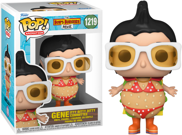 Gene Belcher Itty Bitty Ditty Committee #1219 The Bob's Burgers Movie (2022) Pop! Vinyl