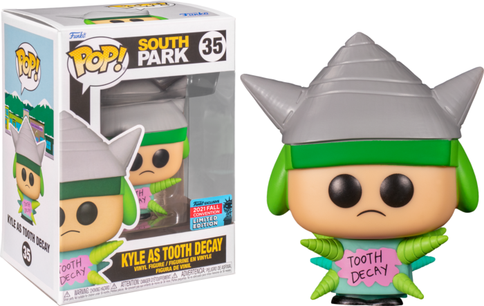 Kyle as Tooth Decay #35 South Park Pop! Vinyl (2021 Festival of Fun Convention Exclusive)