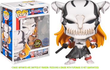 Fully-Hollowfied Ichigo (Chase Edition, Glow in the Dark) #1104 Bleach Pop! Vinyl (Pre-Owned)