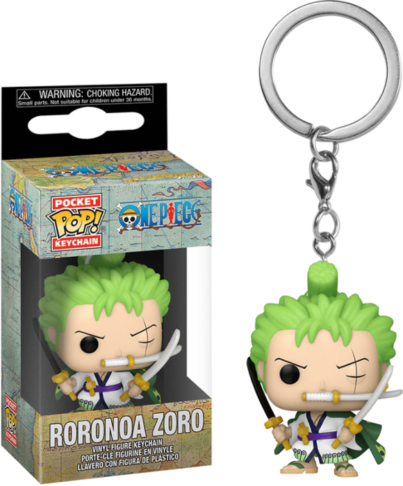 Copy of One Piece - Roronoa Zoro Pocket Pop! Keychain