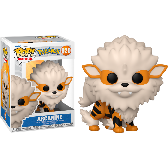 Arcanine #920 Pokemon Pop! Vinyl