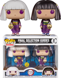 Final Selection Guides 2-pack Demon Slayer Pop! Vinyl (Glow in the Dark)