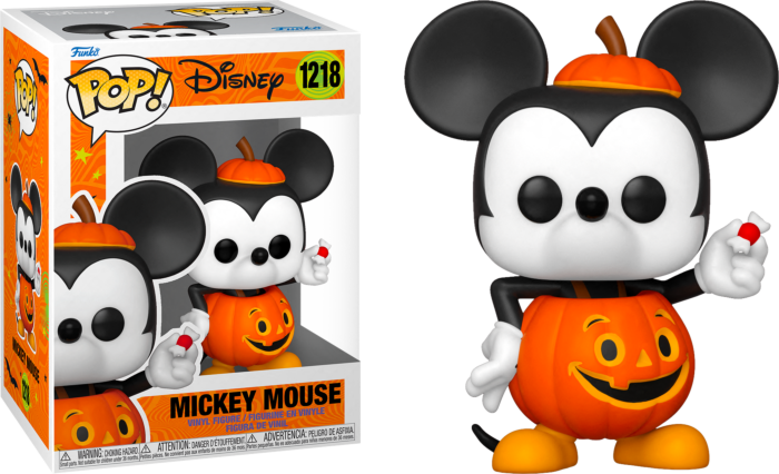 Mickey Mouse as Halloween Pumpkin #1218 Disney Pop! Vinyl