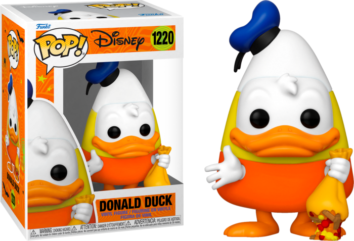 Donald Duck as Candy Corn Halloween #1220 Disney Pop! Vinyl