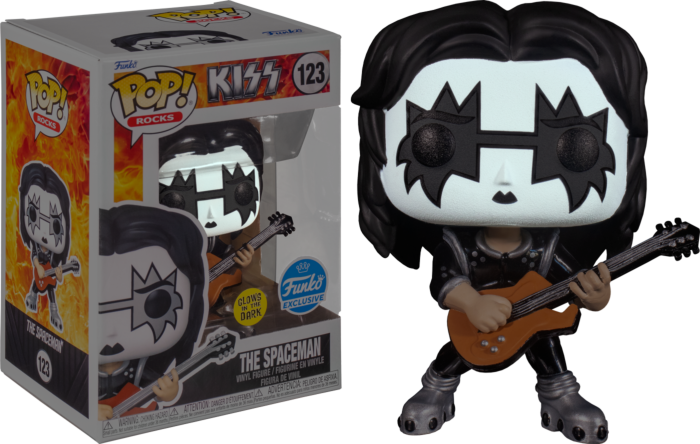 The Spaceman (Glow in the Dark) #123 Kiss Pop! Vinyl [Exclusive]