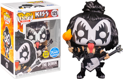 The Demon (Glow in the Dark) #121 KISS Pop! Vinyl [Exclusive]