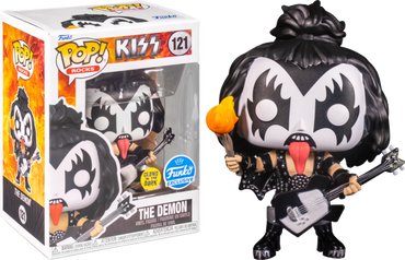 The Demon (Glow in the Dark) #121 KISS Pop! Vinyl [Exclusive]