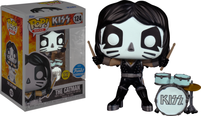 The Catman Glow (Glow in the Dark) #124 Kiss Pop! Vinyl [Exclusive]