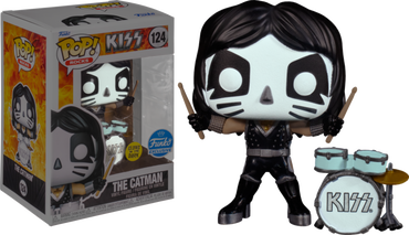 The Catman Glow (Glow in the Dark) #124 Kiss Pop! Vinyl [Exclusive]