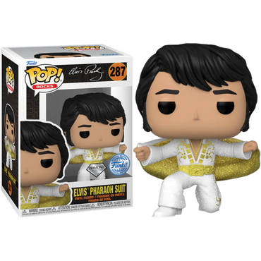 Elvis Pharaoh Suit (Diamond Glitter) #287 Elvis Presley Pop! Vinyl