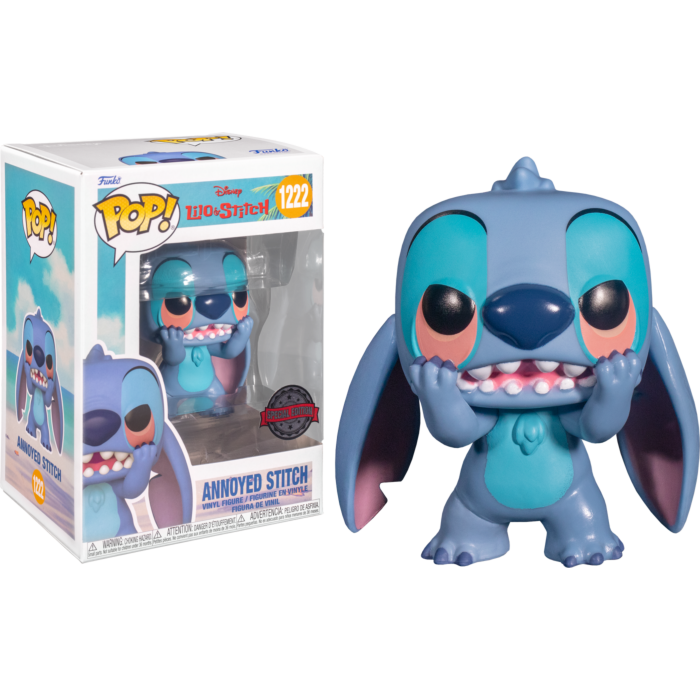 Annoyed Stitch #1222 Lilo & Stitch Disney Pop! Vinyl (Special Edition)