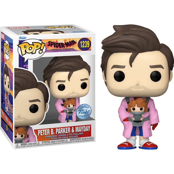 Spider-Man: Across the Spider-Verse - Peter B. Parker & Mayday Pop! Vinyl Figure