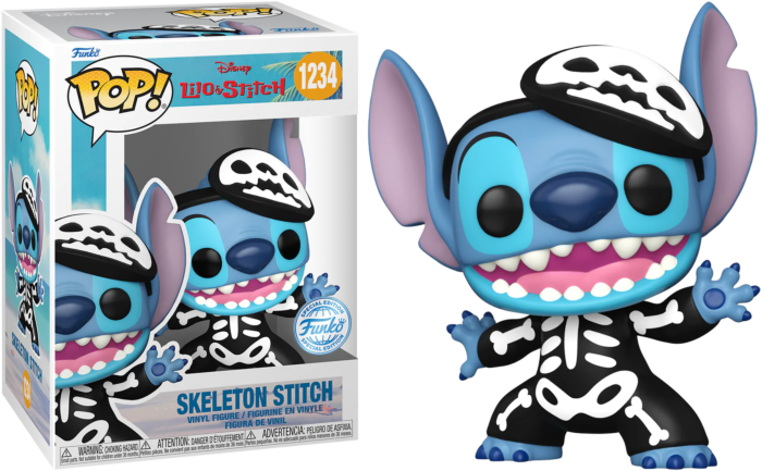 Skeleton Stitch #1234 Lilo & Stitch Pop! Vinyl