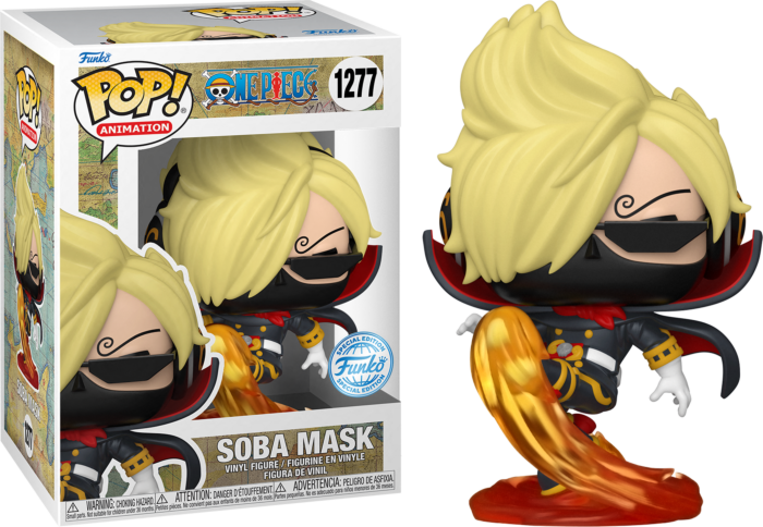 Soba Mask (Chase) #1277 One Piece Pop! Vinyl PRE-OWNED