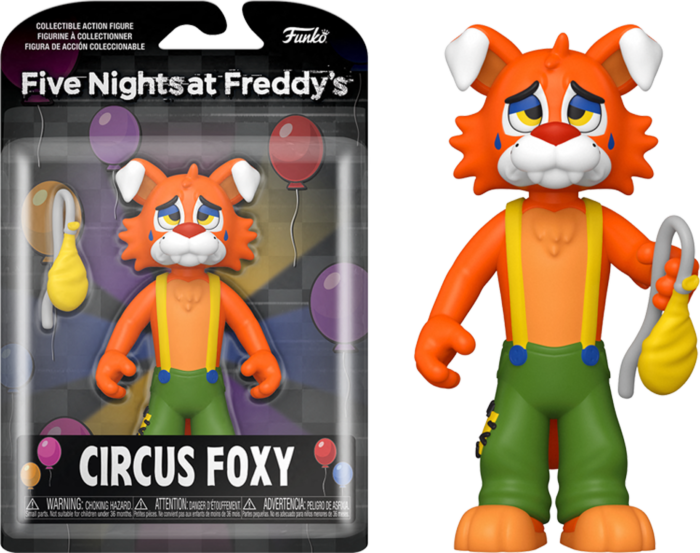 Five Night’s at Freddy’s - Circus Foxy 5” Action Figure