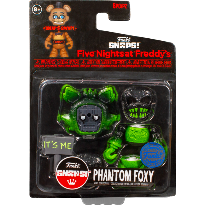 Five Nights at Freddy's - Phantom Foxy SNAPS! Vinyl Figure