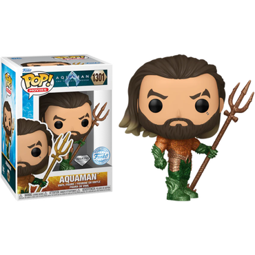 Aquaman and the Lost Kingdom - Aquaman Diamond #1301 Glitter Pop! Vinyl Figure
