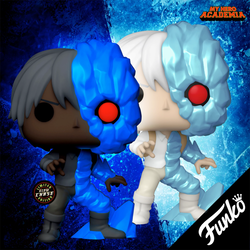 Ice Shoto Todoroki w/ Glow Chase #1258 My Hero Academia Pop! Vinyl PRE-OWNED