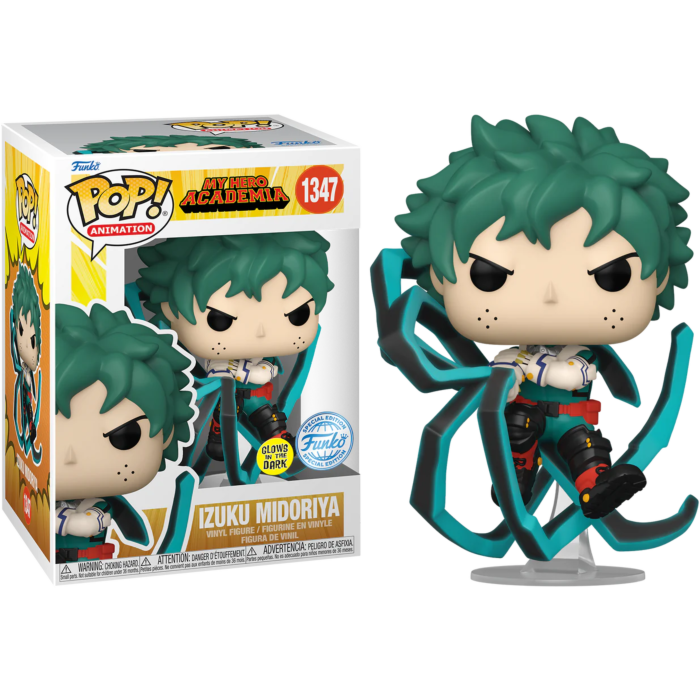 Izuku Midoriya (Glow in the Dark) #1347 My Hero Academia Pop! Vinyl