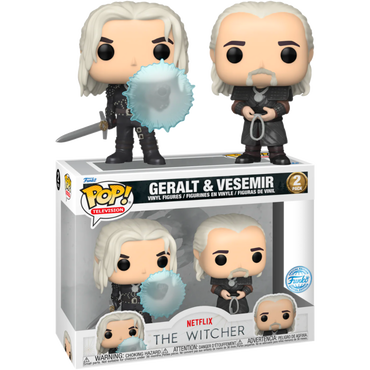 Geralt and Vesemir 2-pack The Witcher Pop! (Special Edition)