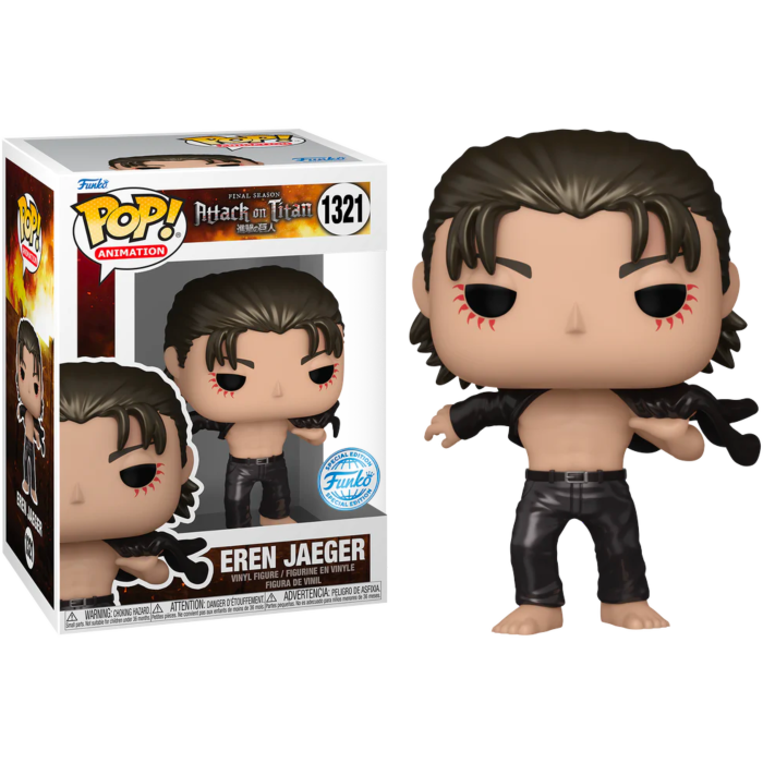 Eren Jaeger #1321 Attack on Titan Pop! Vinyl