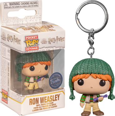 Harry Potter - Ron Weasley Holiday Pocket Pop! Keychain