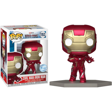 Iron Man (Build-A-Scene) #1153 Captain America: Civil War Pop! Vinyl