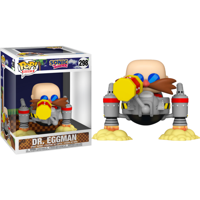 Sonic the Hedgehog - Dr. Eggman Pop! Rides Vinyl Figure