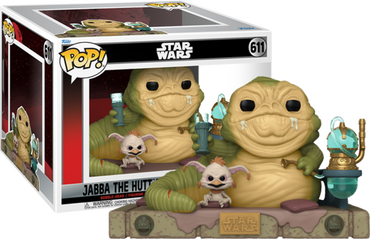 Jabba the Hutt & Salacious B. Crumb - 40th Anniversary #611 Star Wars Episode VI: Return of the Jedi Pop! Vinyl 2-Pack