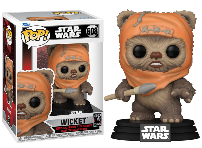 Wicket 40th Anniversary #608 Star Wars Episode VI: Return of the Jedi Pop! Vinyl