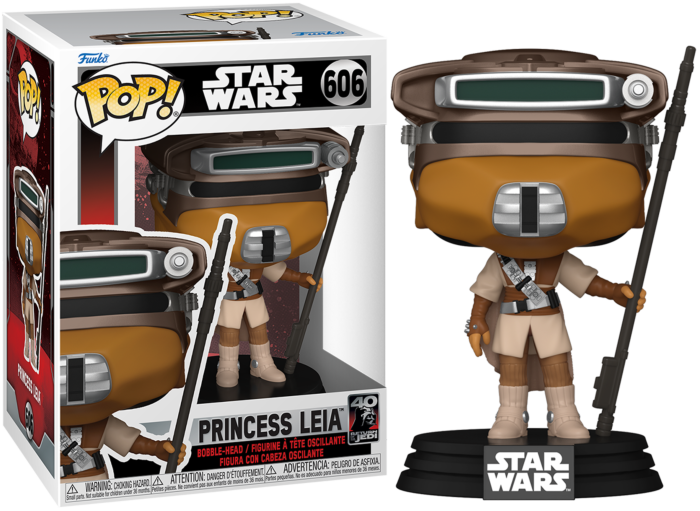 Princess Leia (Boushh) 40th Anniversary #606 Star Wars Episode VI: Return of the Jedi Pop! Vinyl