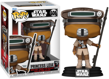 Princess Leia (Boushh) 40th Anniversary #606 Star Wars Episode VI: Return of the Jedi Pop! Vinyl